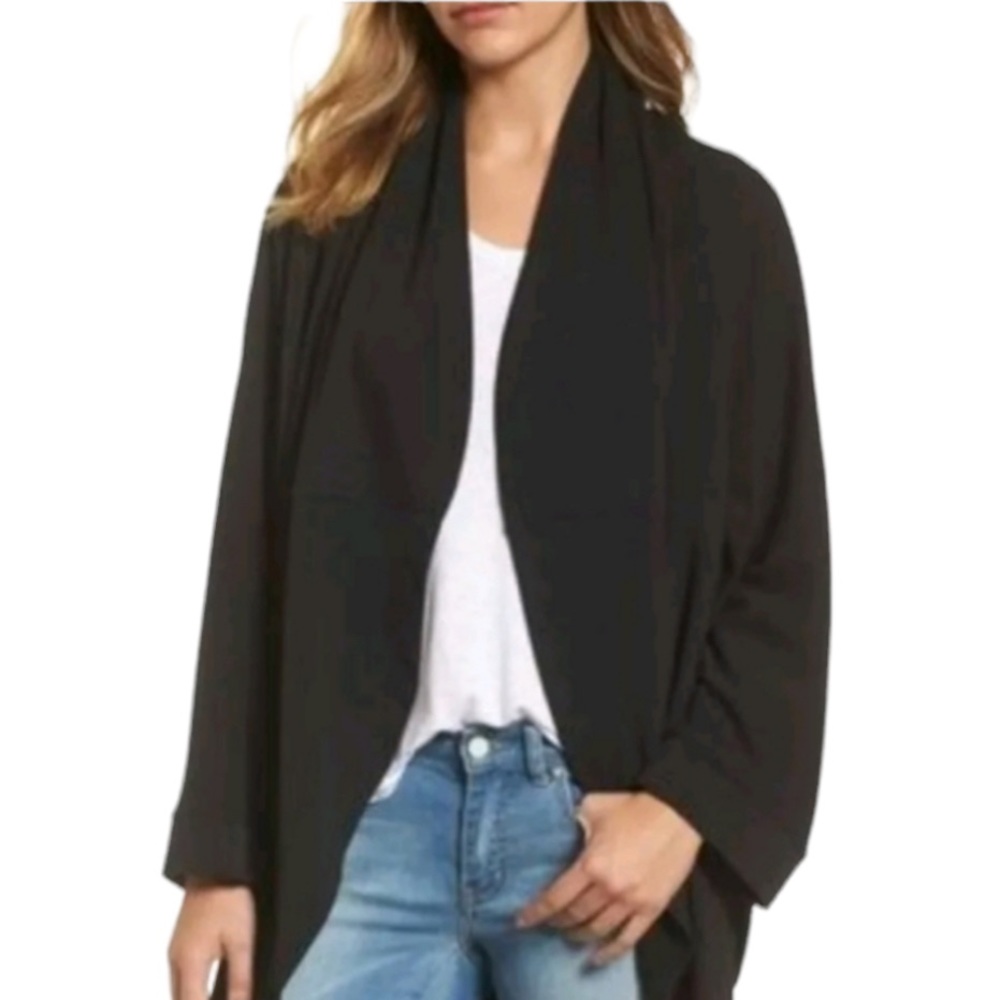 New! James Perse French Terry
Cocoon Cardigan Size 1 Small
